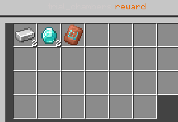 Лут сундука из спавнера испытания