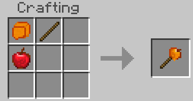 Крафт яблоко в карамели