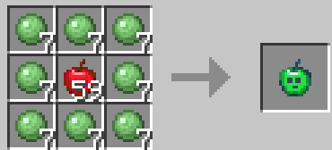 Крафт прыгающего яблока