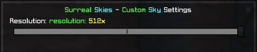 Минимальное разрешение текстур в настройках игры