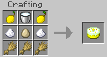 Крафт лимонного торта