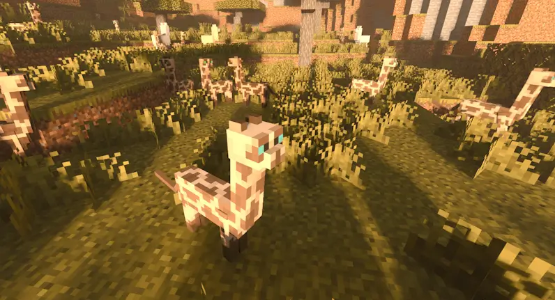 Небольшие мобы с пятнистым окрасом