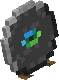 Музыкальный диск на подставке