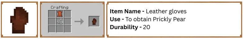 Крафт кожаной перчатки