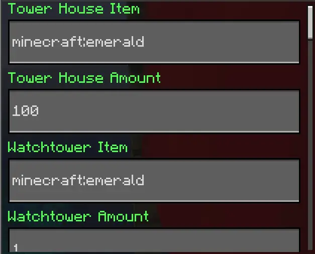 Настройки нового админа