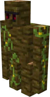 Голем из тропических брёвен