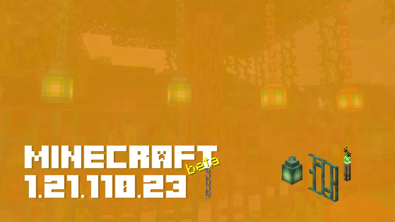 Minecraft 1.21.110.23