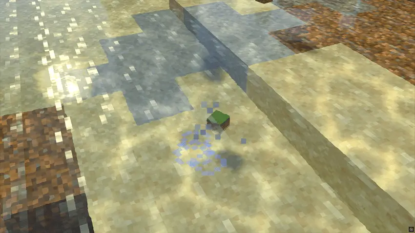 Детализированные всплески на воде