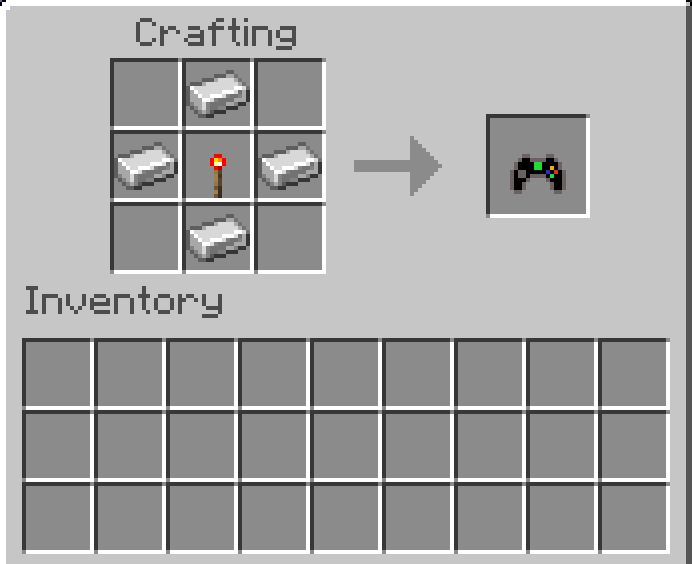 Крафт пульта управления для дрона