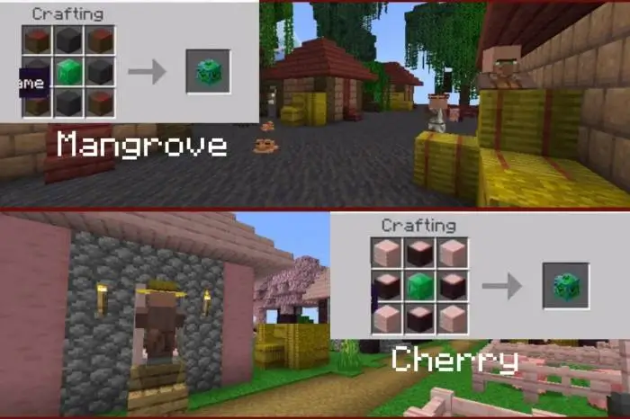 Новые блоки для создания деревень