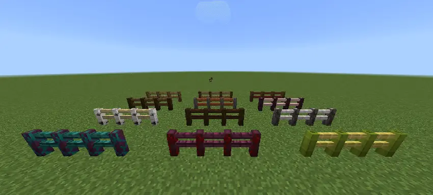 Все виды заборов с деревянными колышками