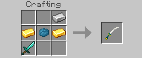 Изготовление бирюзовой катаны