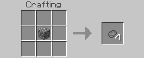 Крафт камней для стрельбы из рогатки