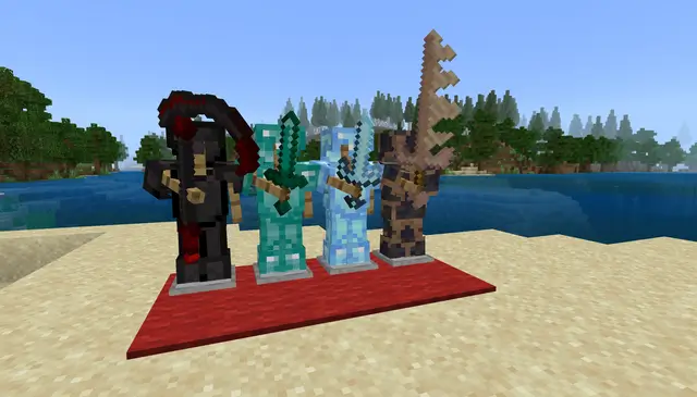 Новые доспехи и оружие