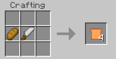 Крафт кусков хлеба