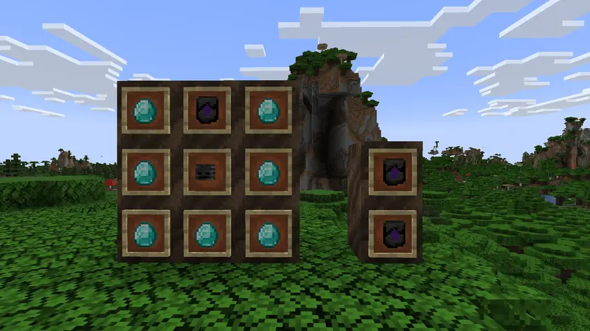 Крафт двух шаблонов улучшения иссушителя