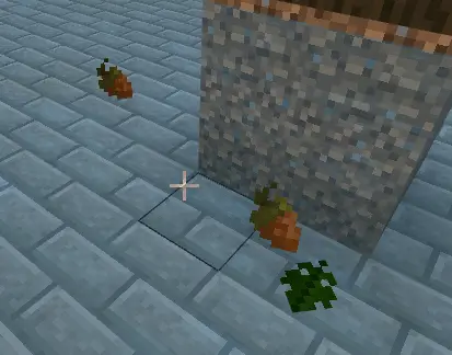 Падающие листья у дуба