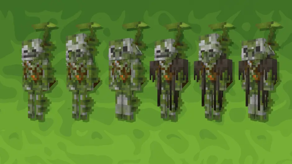 Мангровый вид скелетов