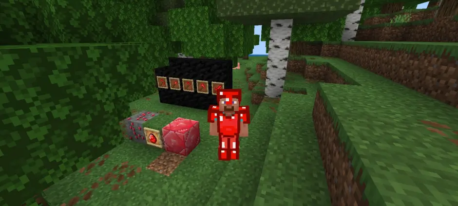 Игрок в рубиновой броне