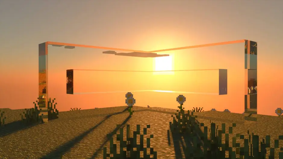 Прозрачное стекло без лишних текстур и границ