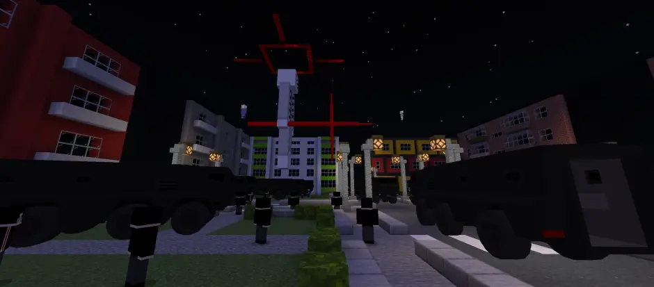 Армия против монстра