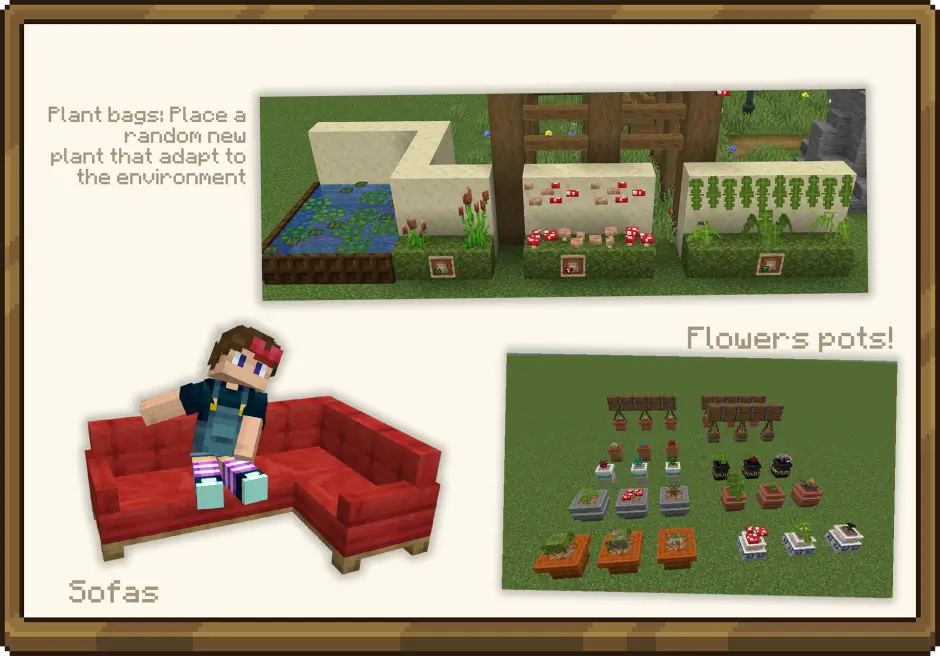 Новые растительные декорации