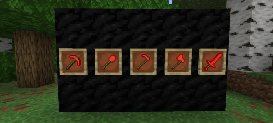 Рубиновые инструменты в рамках