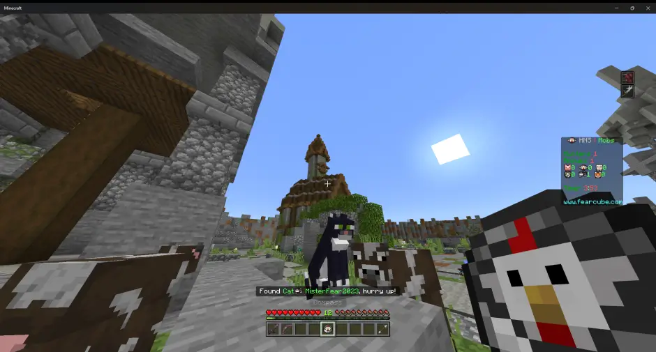 Игрок нашел прячущегося игрока