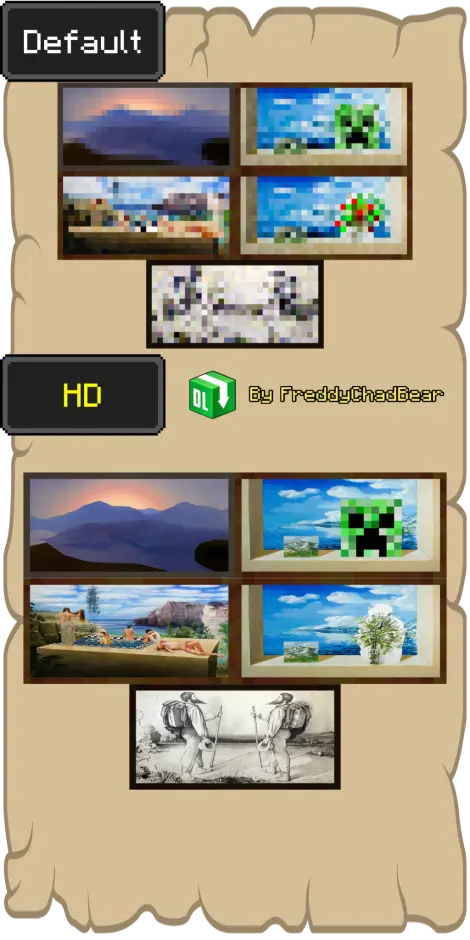 Новые горизонтальные картины из игры