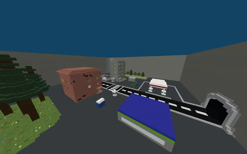 Локация с городом