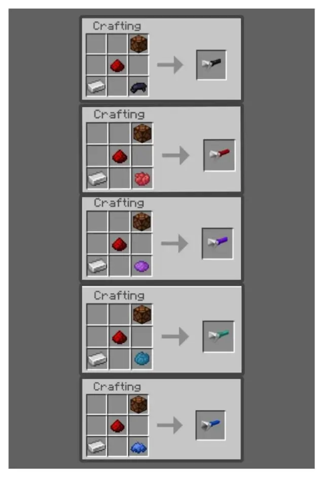 Крафты фонариков
