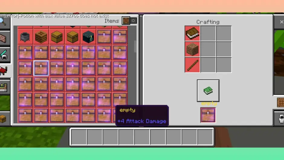 Крафт сундука пустоты