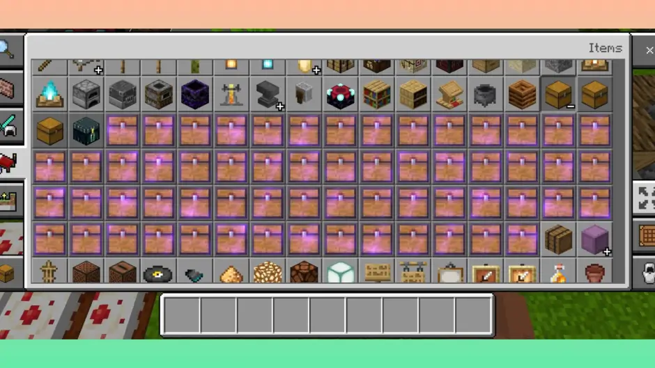 Сундуки во вкладке разное