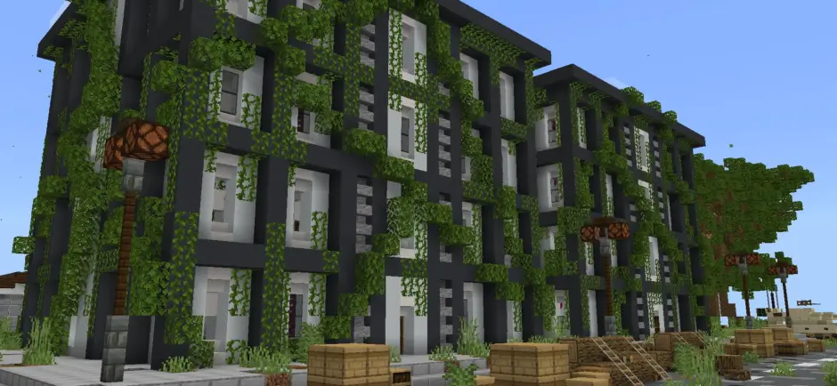 Заросшие дома