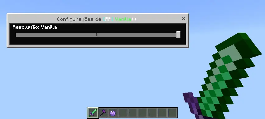 Настройки мода на ванилле