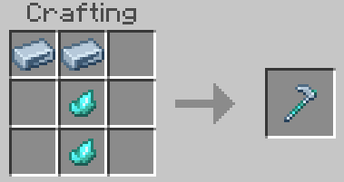 Крафт хроно-металлической мотыги