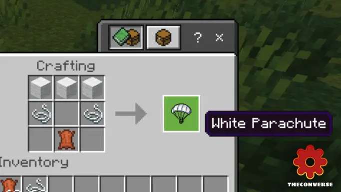 Крафт белого парашюта