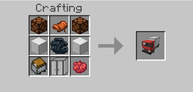 Крафт грузовика