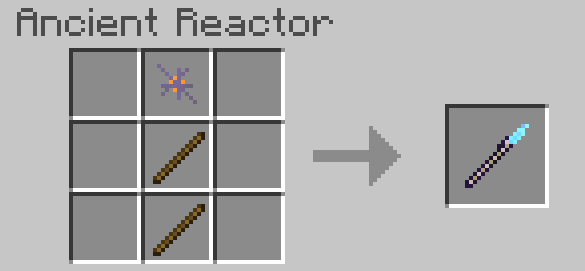 Крафт древнего копья