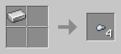 Новый крафт железного самородка