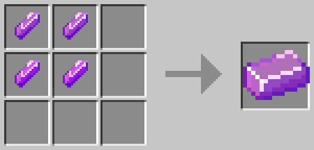 Крафт обсидианового слитка