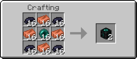 Крафт блока лифта