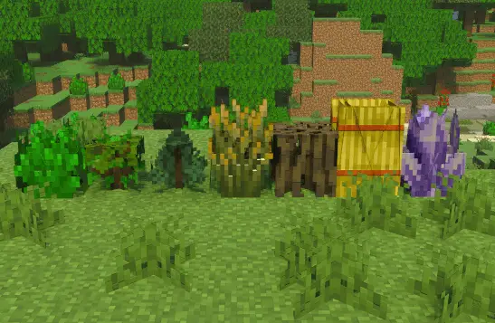 Обновление текстур некоторых декоративных блоков