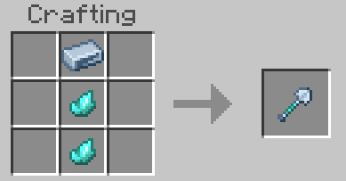 Крафт хроно-металлической лопаты