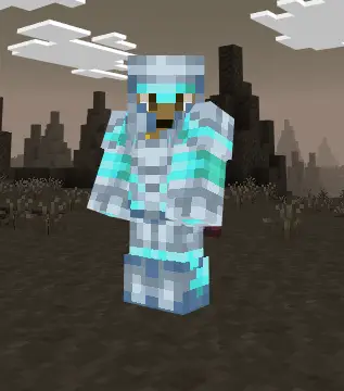 Хроно-металлическая броня с хроно-металлической рукой