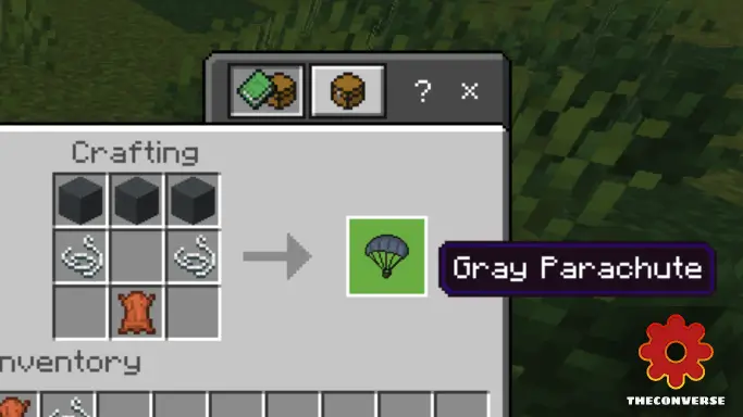 Крафт серого парашюта