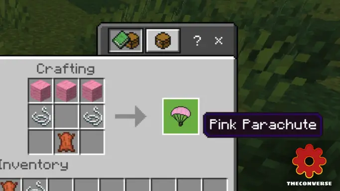 Крафт розового парашюта