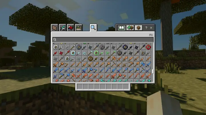 Новое оружие и инструменты