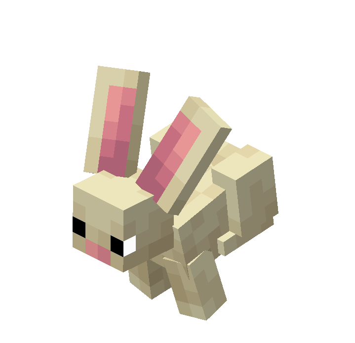 Новая анимация бега кролика