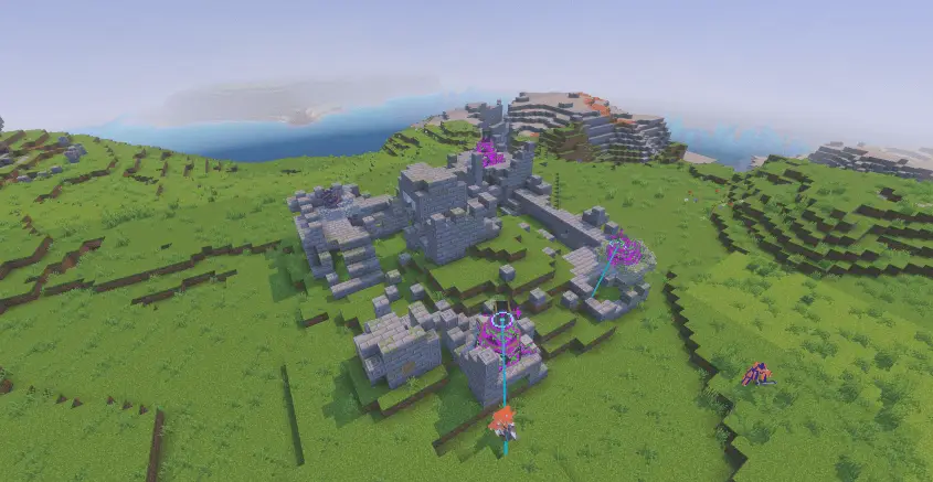 Руины лагеря стражей